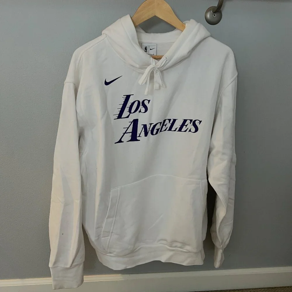 Nike Los Angeles Hoodie – White (Men’s Large) - Picture 1 of 3